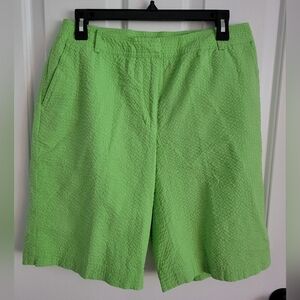 Liz Golf Women's Audra Green Shorts Size 8